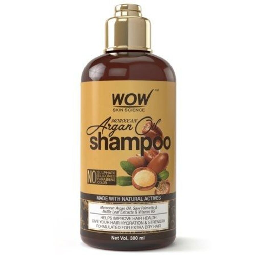 MSRP ~$25 | WOW Skin Science Moroccan Argan Oil Shampoo 300 mL